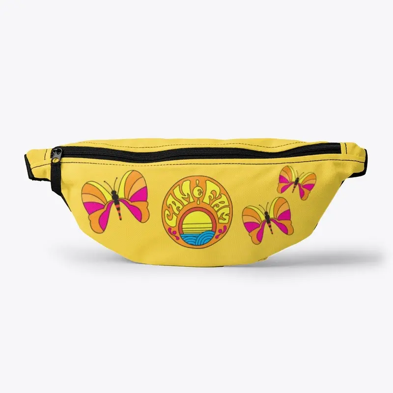 Cam And Fam Butterfly Fanny Pack